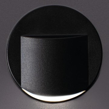 LED-porrasvalaistus ERINUS LED/0,8W/12V 3000K musta