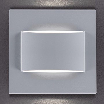 LED-porrasvalaistus ERINUS LED/1,5W/12V 4000K harmaa