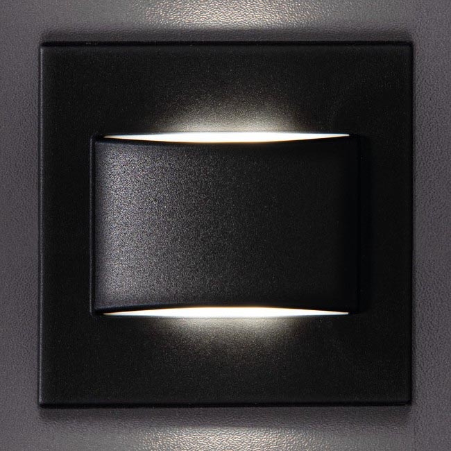 LED-porrasvalaistus ERINUS LED/1,5W/12V 4000K musta