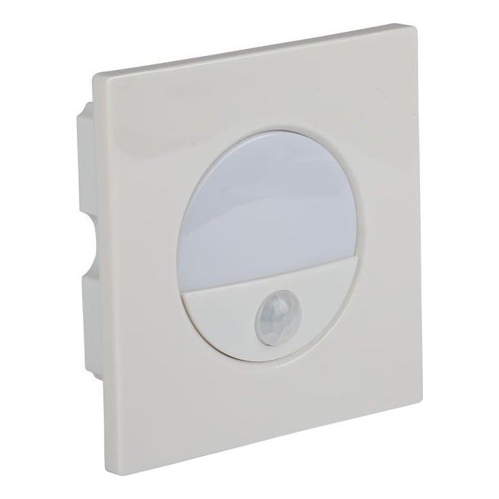 LED Porrasvalo liiketunnistimella LED/3W/230V 4000K valkoinen