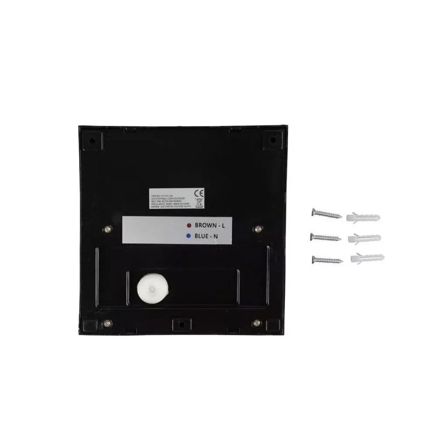 LED-portaikkovalo 1xLED/3W/230V 3000K IP65