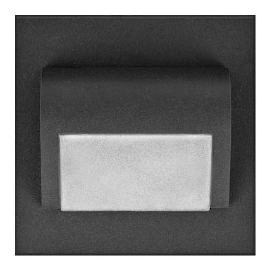 LED-portaikkovalo DECORUS LED/1,2W/12V 3000K antrasiitti