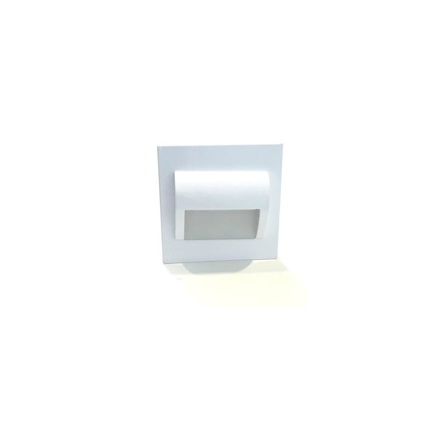 LED-portaikkovalo DECORUS LED/1,2W/12V 3000K valkoinen