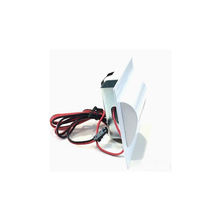 LED-portaikkovalo DECORUS LED/1,2W/12V 3000K valkoinen