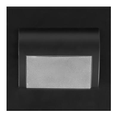 LED-portaikkovalo DECORUS LED/1,2W/12V 6000K musta