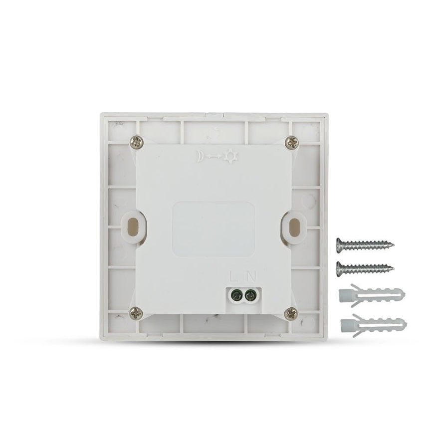 LED-portaikkovalo liiketunnistimella LED/3W/230V 4000K valkoinen