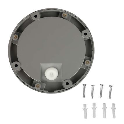 LED Portaikon ulkovalo LED/2W/230V IP65 3000K harmaa