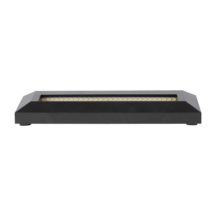 LED Portaikon ulkovalo LED/3W/230V IP65 3000K musta