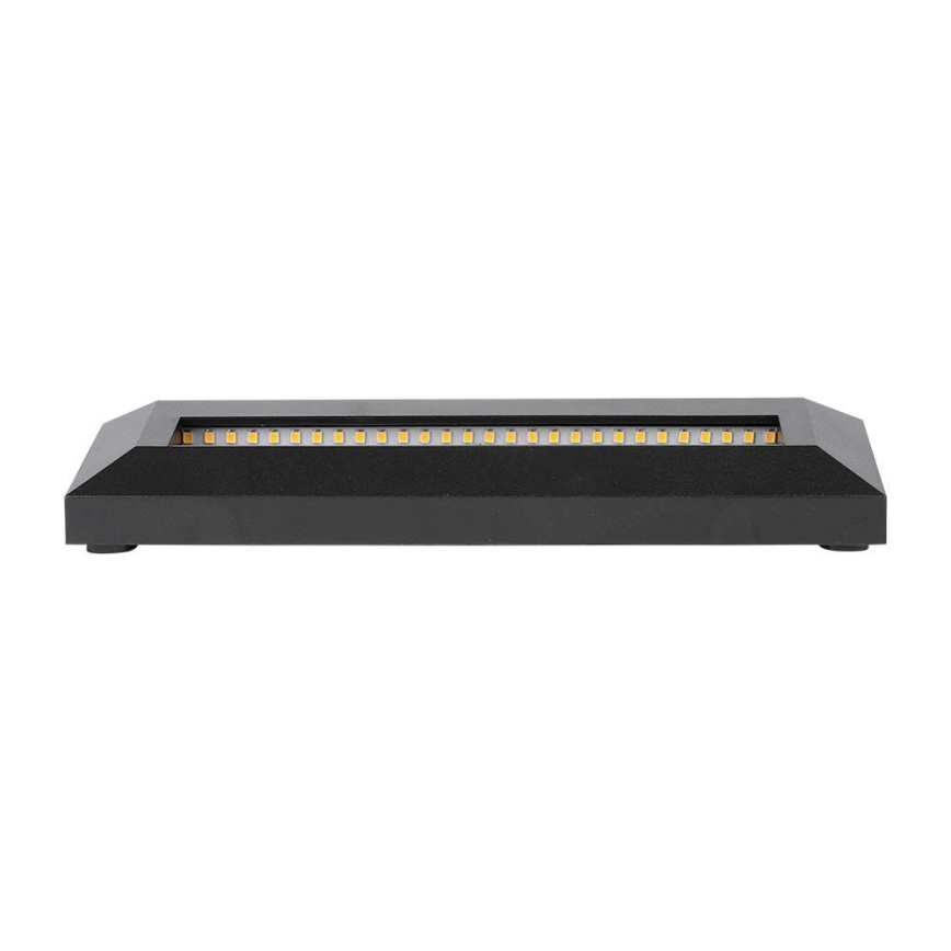 LED Portaikon ulkovalo LED/3W/230V IP65 3000K musta
