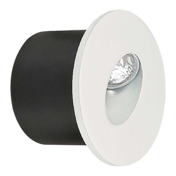 LED Portaikon valo LED/3W/230V 4000K valkoinen
