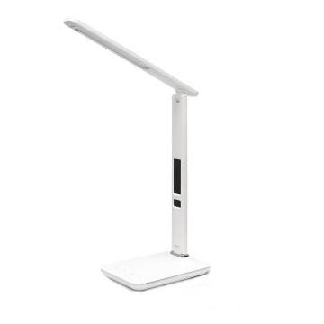 LED-pöytälamppu näytöllä LED/9W/230V valkoinen