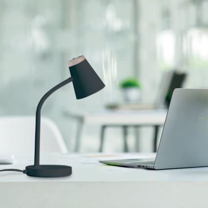 LED-pöytävalaisin CHICO LED/4,5W/230V musta