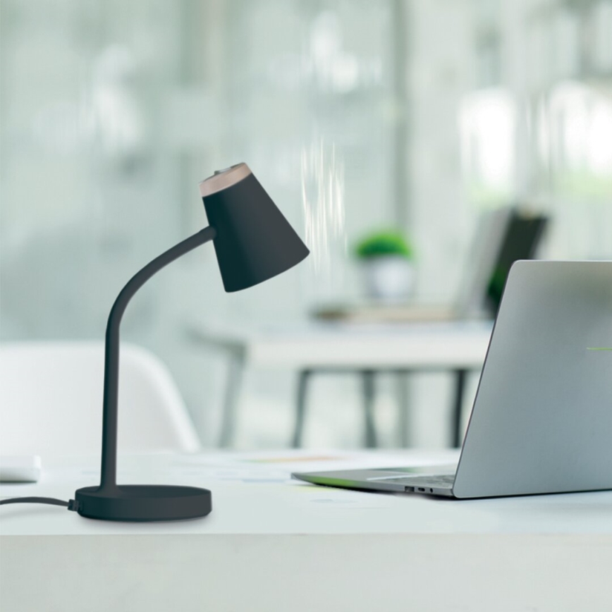 LED-pöytävalaisin CHICO LED/4,5W/230V musta