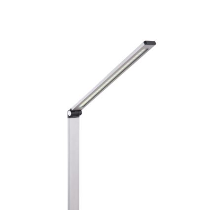 LED-pöytävalaisin langattomalla laturilla LED/10W/230V 3000/4000/4500/5000/6000K mattakromi