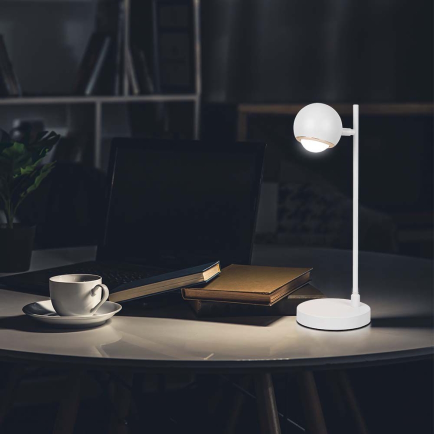 LED-pöytävalaisin LED/5W/230V 3000K valkoinen