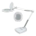 LED Pöytävalaisin suurennuslasilla LED/15W/230V