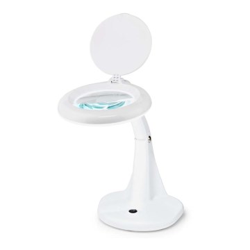 LED-pöytävalaisin suurennuslasilla LED/6,5W/230V 6500K