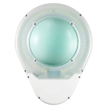 LED-pöytävalaisin suurennuslasilla LED/9W/230V valkoinen