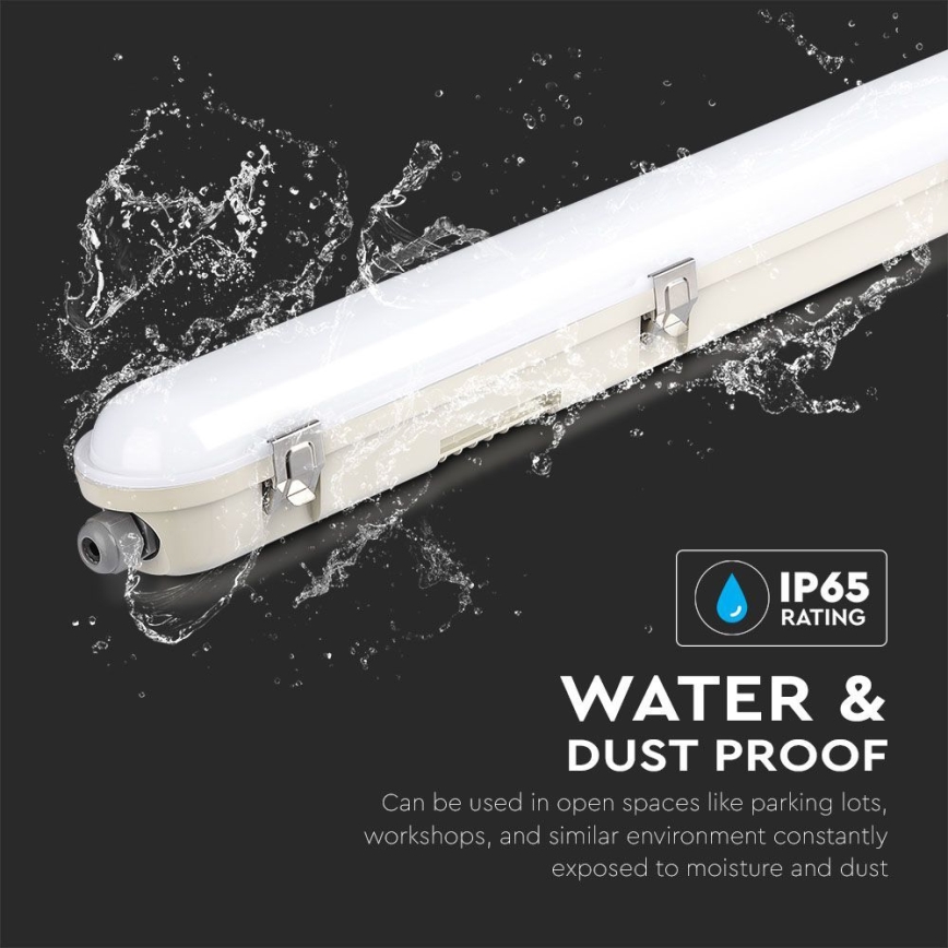 LED-putkityövalo hätämoduulilla EMERGENCY LED/36W/230V 4000K 120cm IP65