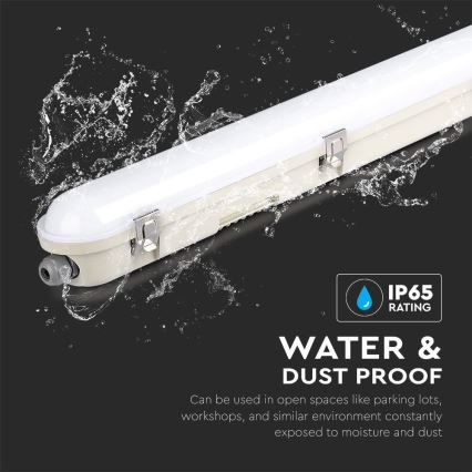 LED-putkityövalo hätämoduulilla EMERGENCY LED/36W/230V 6500K 120cm IP65