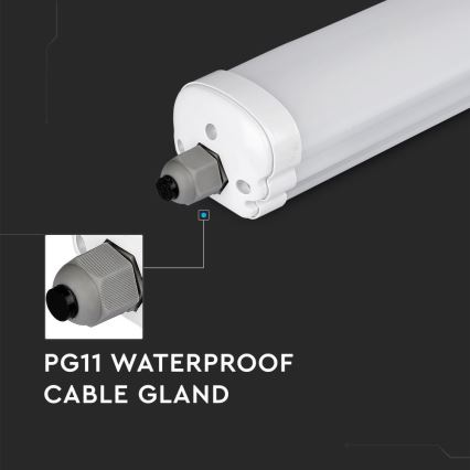 LED-putkityövalo G-SERIES LED/18W/230V 6500K IP65 60 cm
