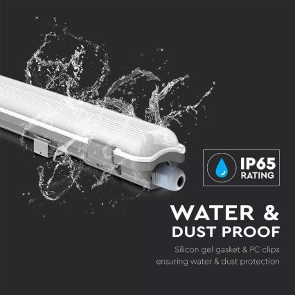 LED-putkityövalo LED/22W/230V 6400K 150cm IP65