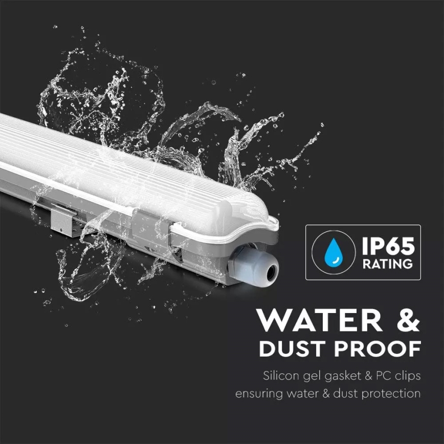 LED-putkityövalo LED/22W/230V 6400K 150cm IP65