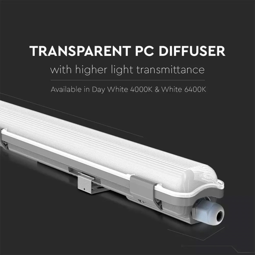 LED-putkityövalo LED/22W/230V 6400K 150cm IP65