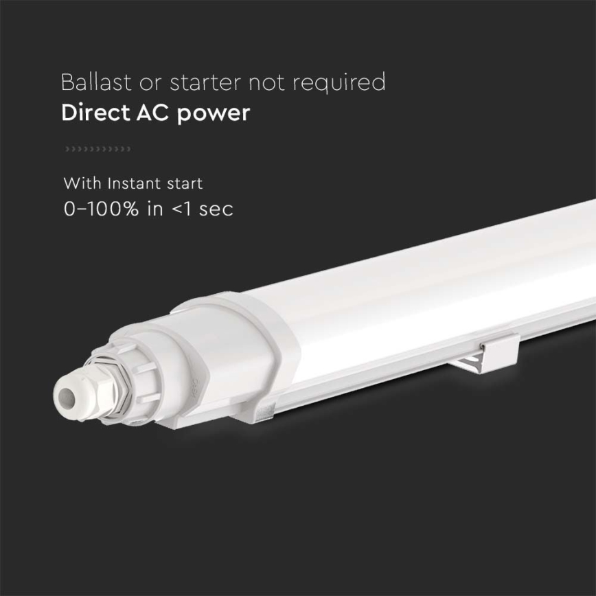 LED-putkityövalo LED/48W/230V 4000K IP65 150 cm