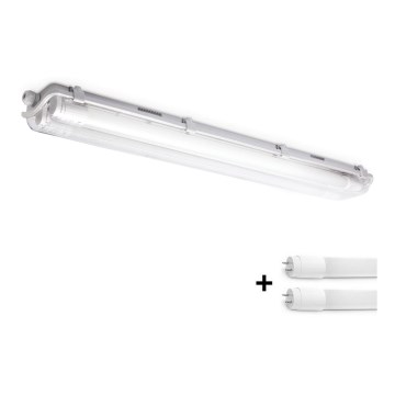 LED-putkityövalo T8 2xG13/9W/230V 4000K IP65 67,5 cm