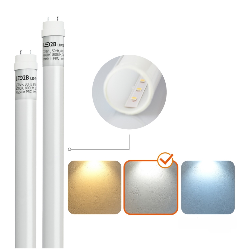 LED-putkityövalo T8 2xG13/9W/230V 4000K IP65 67,5 cm