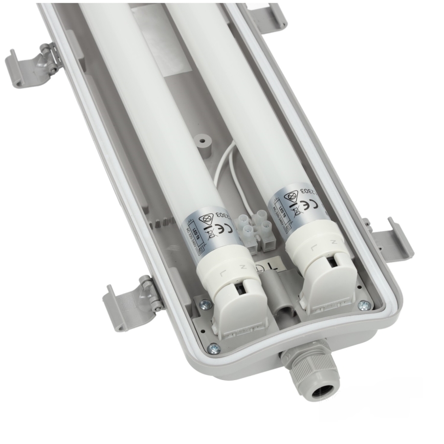 LED-putkityövalo T8 2xG13/9W/230V 4000K IP65 67,5 cm