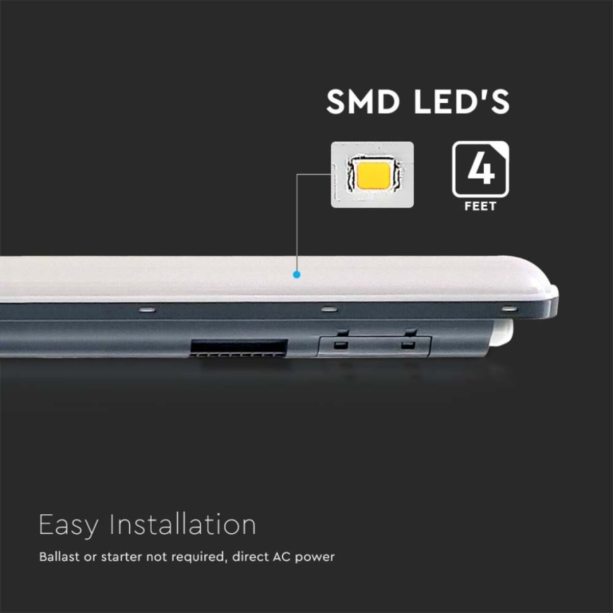 LED-putkityövalo X-SERIES LED/36W/230V 6500K IP65 120 cm