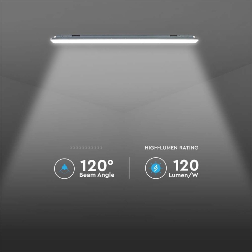 LED-putkityövalo X-SERIES LED/36W/230V 6500K IP65 120 cm