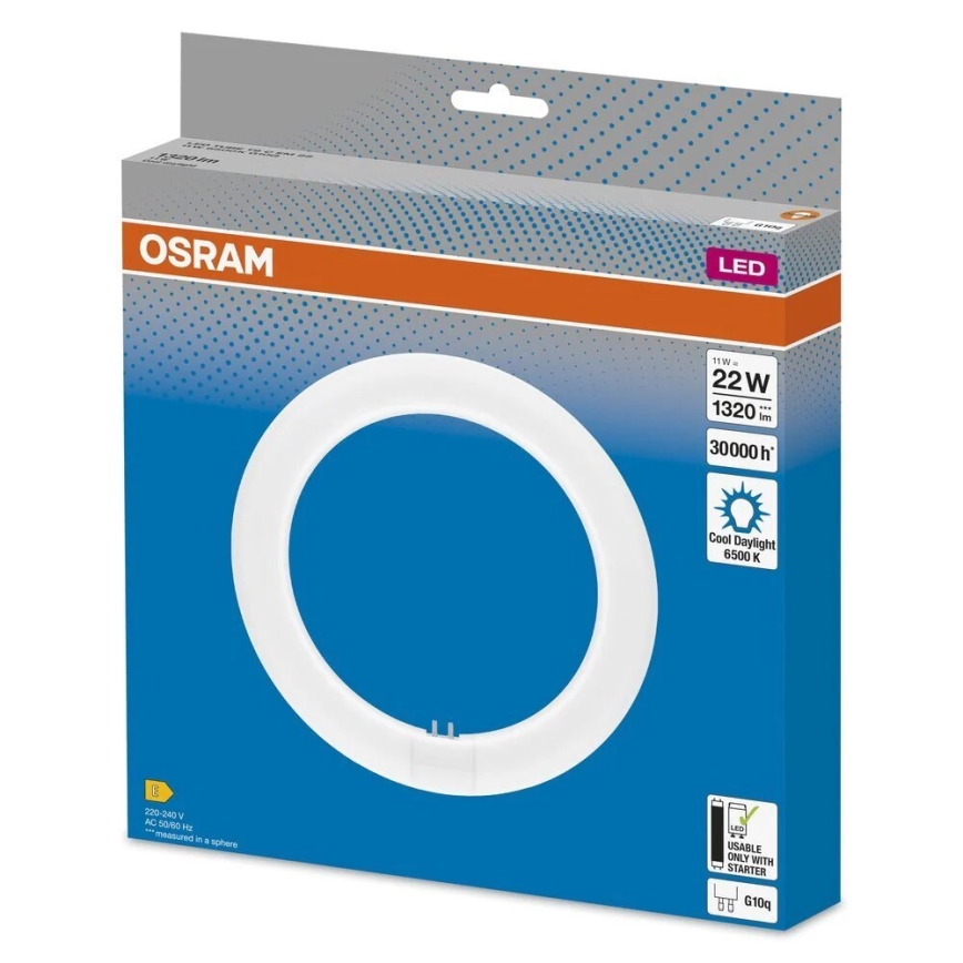 LED-putkivalo G10q/11W/230V 6500K - Osram