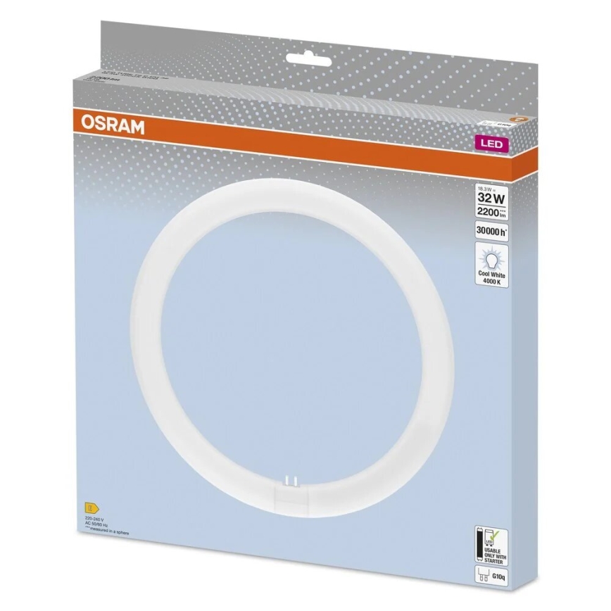 LED-putkivalo G10q/18,3W/230V 4000K - Osram