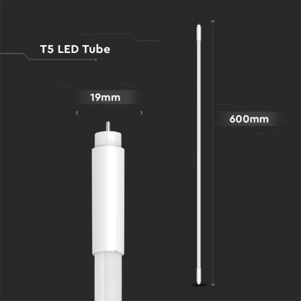 LED-putkivalo T5 G5/8W/230V 4000K 60 cm