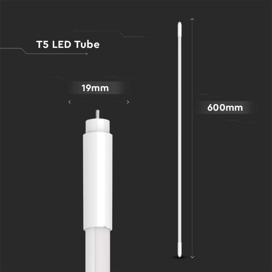 LED-putkivalo T5 G5/8W/230V 4000K 60 cm