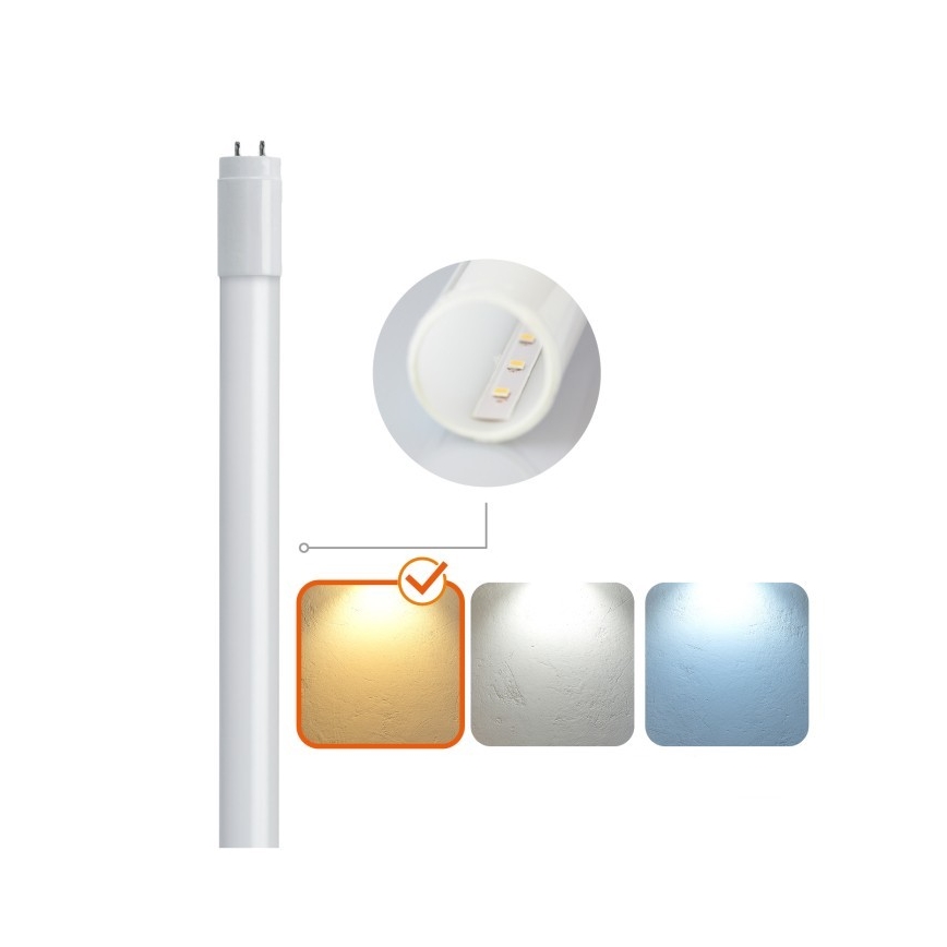LED-putkivalo T8 G13/18W/230V 3000K 120 cm