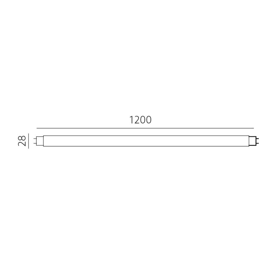 LED-putkivalo T8 G13/18W/230V 4000K 120 cm