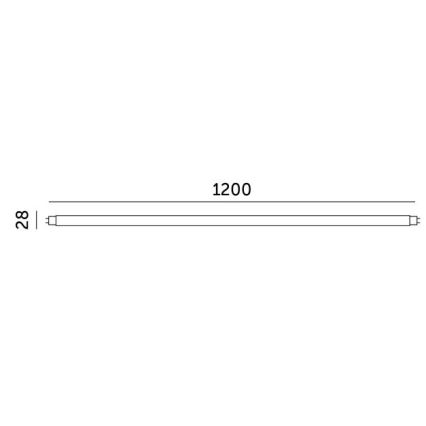 LED-putkivalo T8 G13/18W/230V 4000K 120 cm