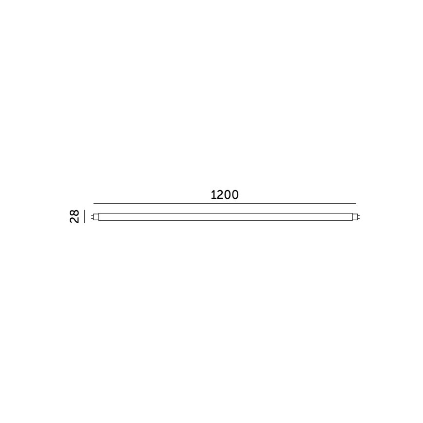 LED-putkivalo T8 G13/18W/230V 4000K 120 cm