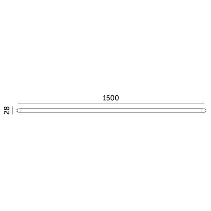 LED-putkivalo T8 G13/22W/230V 4000K 150 cm