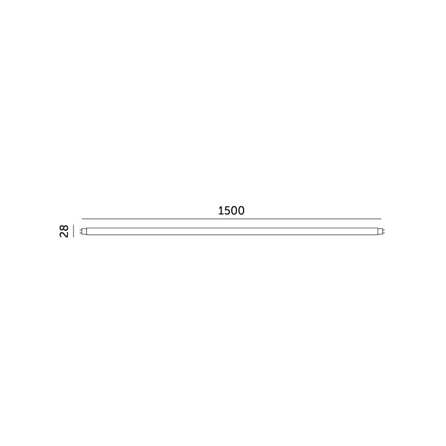 LED-putkivalo T8 G13/22W/230V 4000K 150 cm
