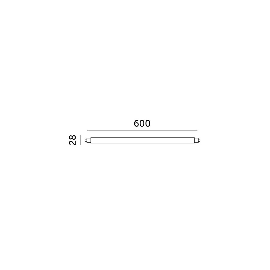 LED-putkivalo T8 G13/9W/230V 4000K 60 cm