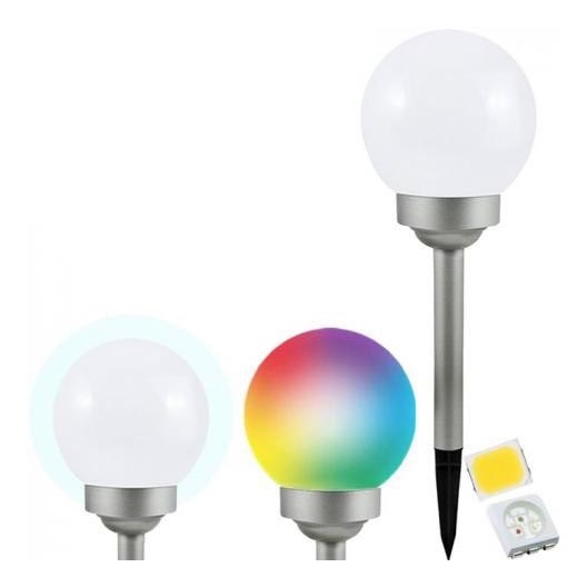 LED-RGB-aurinkolamppu BALL LED/0,2W/AA 1,2V/600mAh IP44