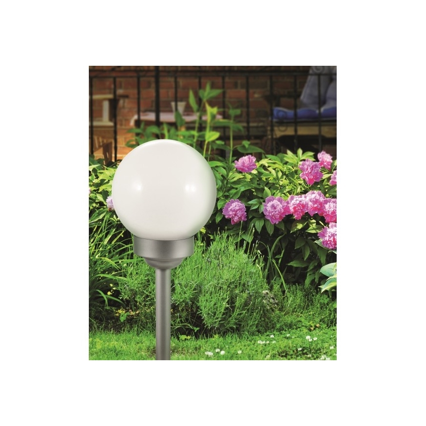 LED-RGB-aurinkolamppu BALL LED/0,2W/AA 1,2V/600mAh IP44