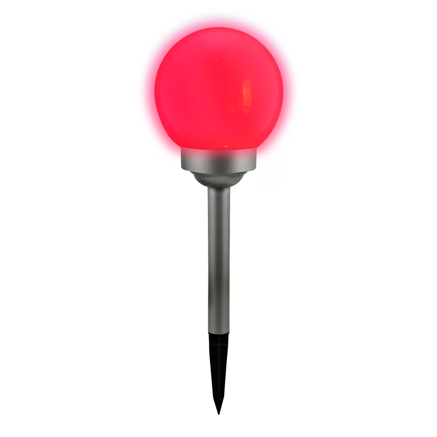 LED-RGB-aurinkolamppu BALL LED/0,2W/AA 1,2V/600mAh IP44