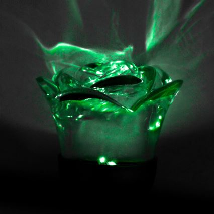 LED-RGB-aurinkovalo ROSE LED/1,2V IP44