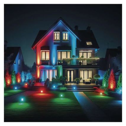 LED RGB+CCT Himmennettävä kohdevalo GoSmart LED/50W/230V 3000-6500K IP65 Wi-Fi Tuya